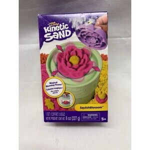 Kinetic Sand SquishBlossom Flower Playset 8 Oz Magical Blooming Flower NEW